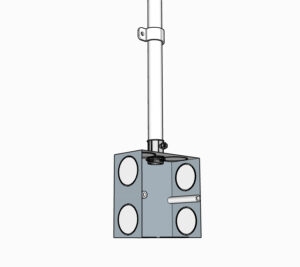 Junction Box and Conduit 설치 장면