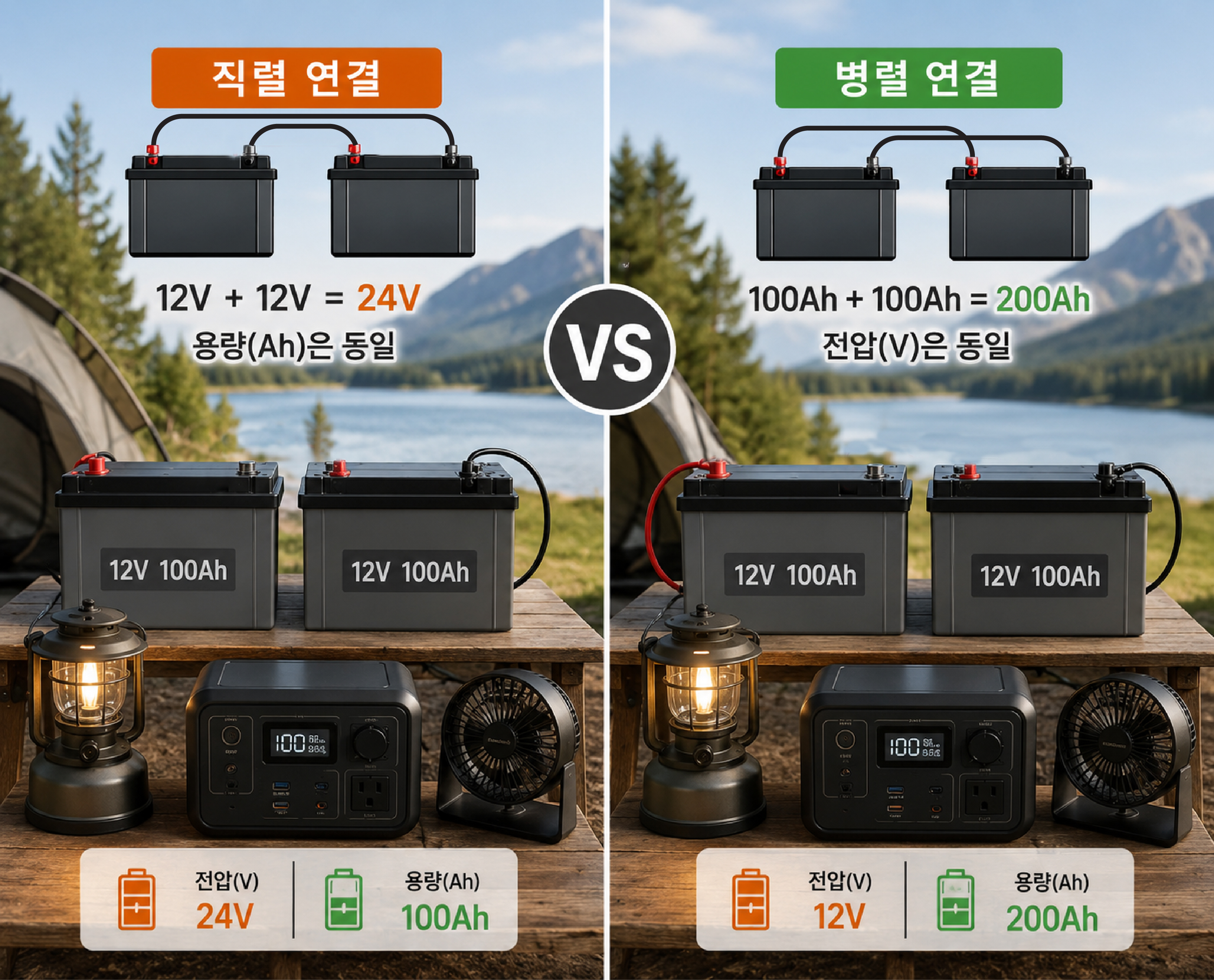 직렬 vs 병렬연결